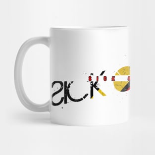 vintage typo Sick Of It All Mug